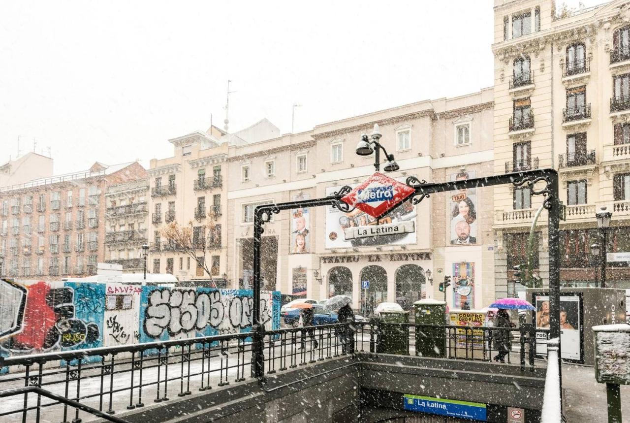 Apartamento 1 Hab En La Latina - Madrid Centro Exteriör bild